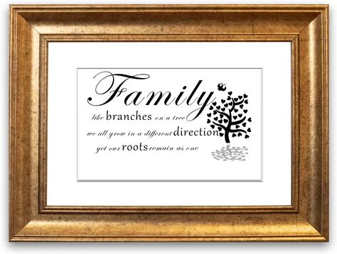 East Urban Home 'Family Like Branches on a Tree Lounge' Framed Photographic Print East Urban Home Size: 50 cm H x 70 cm W, Frame Options: Gold  - Size: 93 cm H x 126 cm W