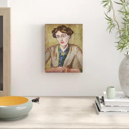 East Urban Home Virginia Woolf - Painting Print East Urban Home Format: Wrapped Canvas, Size: 80 cm H x 62 cm W x 3.8 cm D  - Size: 70 cm H x 50 cm W x 2.3 cm D