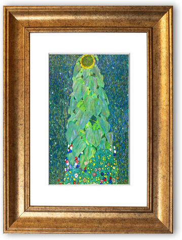 East Urban Home 'The Sunflower By Klimt Cornwall' Framed Photographic Print East Urban Home Size: 126 cm H x 93 cm W, Frame Options: Gold  - Size: 70 cm H x 50 cm W East Urban Home 'The Sunflower By Klimt Cornwall' Framed Photographic Print East Urban Home Size: 126 cm H x 93 cm W, Frame Options: Gold  - Size: 70 cm H x 50 cm W