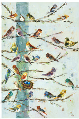 East Urban Home 'Community' by Ninalee Irani Graphic Art Print on Wrapped Canvas East Urban Home Size: 101.6cm H x 66.04cm W x 1.91cm D  - Size: Small East Urban Home 'Community' by Ninalee Irani Graphic Art Print on Wrapped Canvas East Urban Home Size: 101.6cm H x 66.04cm W x 1.91cm D  - Size: Small