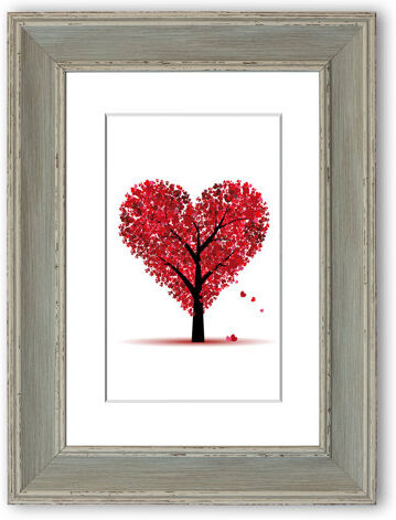 East Urban Home 'Heart Of The Tree' Framed Photographic Print East Urban Home Size: 126 cm H x 93 cm W, Frame Options: Grey  - Size: 93 cm H x 70 cm W East Urban Home 'Heart Of The Tree' Framed Photographic Print East Urban Home Size: 126 cm H x 93 cm W, Frame Options: Grey  - Size: 93 cm H x 70 cm W