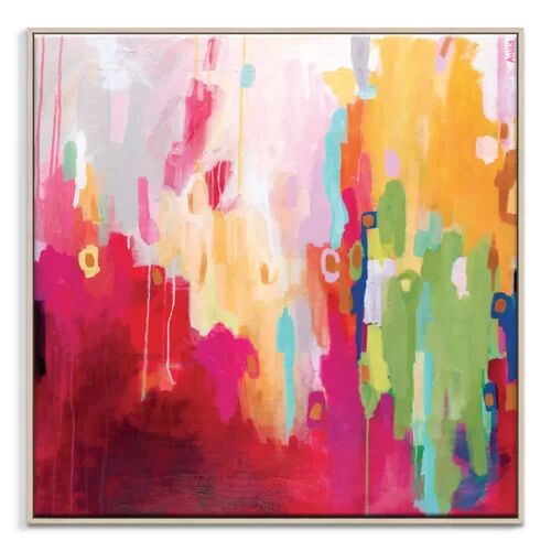 East Urban Home 'Electra Street' Framed Art Print on Canvas East Urban Home  - Size: 31cm H x 105cm W x 3.8cm D East Urban Home 'Electra Street' Framed Art Print on Canvas East Urban Home  - Size: 31cm H x 105cm W x 3.8cm D