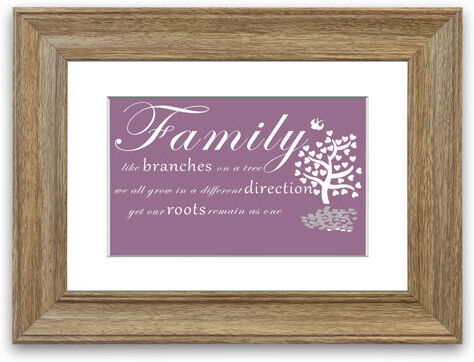 East Urban Home 'Family Like Branches on a Tree Text Quotes' Framed Photographic Print East Urban Home Size: 93 cm H x 126 cm W, Frame Options: Teak  - Size: 93 cm H x 70 cm W East Urban Home 'Family Like Branches on a Tree Text Quotes' Framed Photographic Print East Urban Home Size: 93 cm H x 126 cm W, Frame Options: Teak  - Size: 93 cm H x 70 cm W