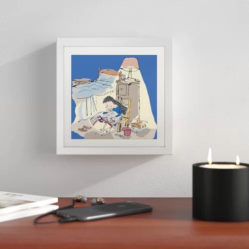 East Urban Home 'Roald Dahl Matilda In Her Room' Framed Print East Urban Home  - Size: Rectangular 70 x 140 cm