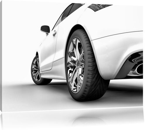 East Urban Home Perfect White Sports Car Wall Art on Canvas East Urban Home Size: 80 cm H x 120 cm W  - Size: 80 cm H x 120 cm W East Urban Home Perfect White Sports Car Wall Art on Canvas East Urban Home Size: 80 cm H x 120 cm W  - Size: 80 cm H x 120 cm W