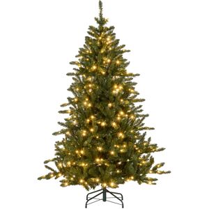 The Seasonal Aisle 180cm Lighted Artificial Pine Christmas Tree Green 182.88cm H