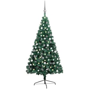 The Seasonal Aisle Artificial Christmas Tree with LEDs&Ball Set 3.94ft H