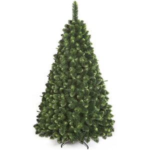 The Seasonal Aisle Green Pine Christmas Tree 8.2ft H x 3.94ft W x 3.94ft D
