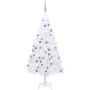 The Seasonal Aisle Artificial Christmas Tree with LEDs&Ball Set 5.91ft H