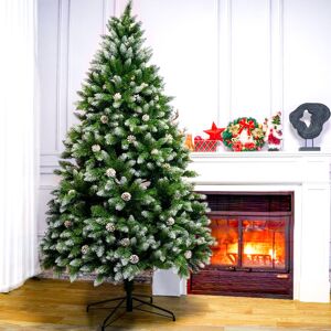 The Seasonal Aisle Artificial Pine Christmas Tree 6.63 ft