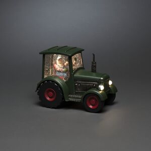 Konstsmide Water Lantern Tractor with Old Man Battery Operated with Timer 17cm H X 24cm W X 13.5cm D