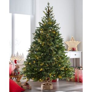 The Seasonal Aisle Potted Green Spruce Artificial Christmas Tree with Stand 6ft.