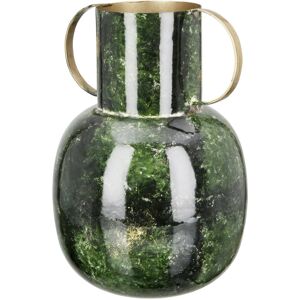 Fairmont Park Weddel Green/Black 30Cm Metal Table Vase Green/Black;Green/Black 30cm H X 18cm W X 18cm D Fairmont Park Weddel Green/Black 30Cm Metal Table Vase Green/Black;Green/Black 30cm H X 18cm W X 18cm D