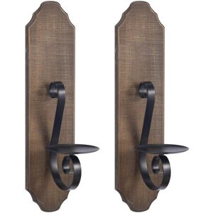 Borough Wharf 2 Piece Set Brown 39.5cm H X 9.9cm W X 8.9cm D Borough Wharf 2 Piece Set Brown 39.5cm H X 9.9cm W X 8.9cm D