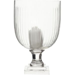 Marlow Home Co. Glass Tabletop Hurricane Clear 26cm H x 16.5cm W x 16.5cm D Marlow Home Co. Glass Tabletop Hurricane Clear 26cm H x 16.5cm W x 16.5cm D