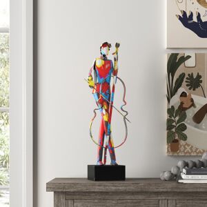 Langley Street Yuliana Music Figurine Blue;Red;Yellow 56cm H X 20cm W X 10cm D Langley Street Yuliana Music Figurine Blue;Red;Yellow 56cm H X 20cm W X 10cm D