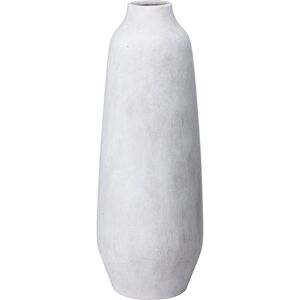 Rosalind Wheeler Guiliaine Off White Ceramic Table Vase Stone 41cm H x 14cm W x 14cm D Rosalind Wheeler Guiliaine Off White Ceramic Table Vase Stone 41cm H x 14cm W x 14cm D