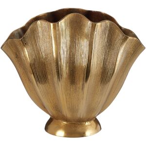 Bloomsbury Market Lyly Table Vase Gold 28cm H x 19cm W x 30cm D Bloomsbury Market Lyly Table Vase Gold 28cm H x 19cm W x 30cm D