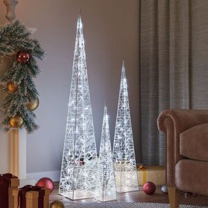 The Seasonal Aisle 60 Acrylic Decorative Net Lights Cold White 120cm H X 10cm L X 10cm D The Seasonal Aisle 60 Acrylic Decorative Net Lights Cold White 120cm H X 10cm L X 10cm D