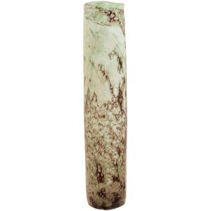 Ivy Bronx Large Crackle Vase Brown 41cm H X 13cm W X 9cm D Ivy Bronx Large Crackle Vase Brown 41cm H X 13cm W X 9cm D