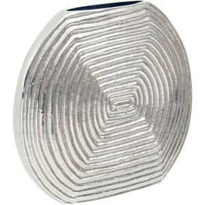 Metro Lasseter Silver 23cm Aluminum Table Vase Silver 23cm H X 28cm W X 7cm D Metro Lasseter Silver 23cm Aluminum Table Vase Silver 23cm H X 28cm W X 7cm D