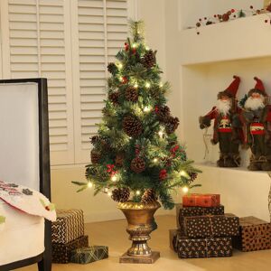 The Seasonal Aisle 120cm Lighted Artificial Pine Christmas Tree 47.24cm H The Seasonal Aisle 120cm Lighted Artificial Pine Christmas Tree 47.24cm H