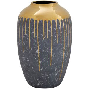 Fairmont Park Blakes Blue/Gold 31Cm Ceramic Table Vase Blue;Gold 31cm H X 31cm W X 44cm D Fairmont Park Blakes Blue/Gold 31Cm Ceramic Table Vase Blue;Gold 31cm H X 31cm W X 44cm D