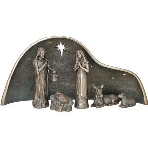 The Seasonal Aisle O'Holy Night Crib Figurine 21cm H X 44.5cm W X 11cm D The Seasonal Aisle O'Holy Night Crib Figurine 21cm H X 44.5cm W X 11cm D