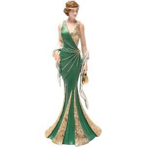 Rosdorf Park Figurines & Sculptures Green 32.3cm H X 13.5cm W X 12.8cm D Rosdorf Park Figurines & Sculptures Green 32.3cm H X 13.5cm W X 12.8cm D