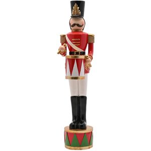 The Seasonal Aisle Christmas Royal Soldier Figurine Black;White;Red 42cm H X 10cm W X 12cm D The Seasonal Aisle Christmas Royal Soldier Figurine Black;White;Red 42cm H X 10cm W X 12cm D