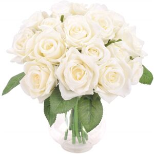 The Seasonal Aisle Roses Spray White 27cm H X 10cm W X 3cm D The Seasonal Aisle Roses Spray White 27cm H X 10cm W X 3cm D