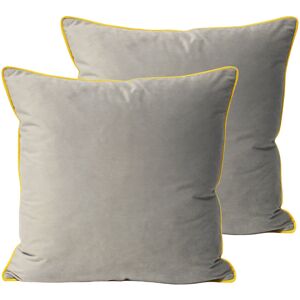 Paoletti Square Cushion with Filling Dove/Cylon/Feather 55cm H X 55cm W X 10cm D Paoletti Square Cushion with Filling Dove/Cylon/Feather 55cm H X 55cm W X 10cm D