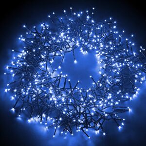 The Seasonal Aisle NETTA Cluster Fairy Christmas Lights - 2000 LED / 24M Lit-Length Cool White 1cm H X 2,400cm L X 1cm D The Seasonal Aisle NETTA Cluster Fairy Christmas Lights - 2000 LED / 24M Lit-Length Cool White 1cm H X 2,400cm L X 1cm D