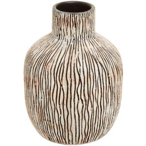 Bloomsbury Market Cokeville Black/Beige 30Cm Earthenware Table Vase Black;Beige 30cm H X 23cm W X 23cm D Bloomsbury Market Cokeville Black/Beige 30Cm Earthenware Table Vase Black;Beige 30cm H X 23cm W X 23cm D
