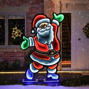 The Seasonal Aisle Christmas Figurines & Collectibles White;Multi-coloured 60cm H X 40cm W X 7cm D The Seasonal Aisle Christmas Figurines & Collectibles White;Multi-coloured 60cm H X 40cm W X 7cm D