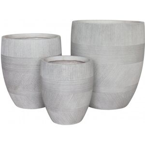 Ivy Bronx POPPY VASE SET Beige 32cm H X 27cm W X 27cm D Ivy Bronx POPPY VASE SET Beige 32cm H X 27cm W X 27cm D