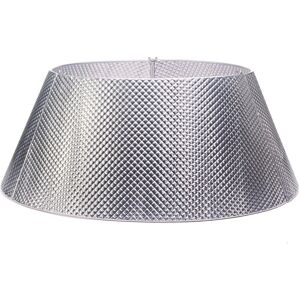 The Seasonal Aisle Demelza Large Metal Tree Collar Silver 30.48cm H X 70.61cm W The Seasonal Aisle Demelza Large Metal Tree Collar Silver 30.48cm H X 70.61cm W