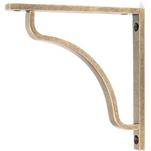 From The Anvil Abingdon Shelf Bracket Burnished Brass 15cm H x 5.9cm W x 1.5cm D From The Anvil Abingdon Shelf Bracket Burnished Brass 15cm H x 5.9cm W x 1.5cm D