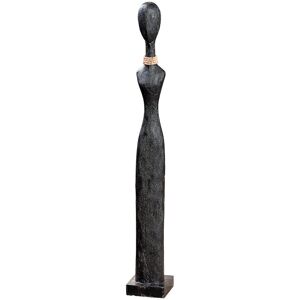Ivy Bronx People Figurines & Sculptures Black 86cm H X 11cm W X 11cm D Ivy Bronx People Figurines & Sculptures Black 86cm H X 11cm W X 11cm D