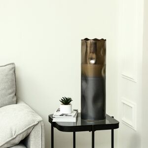 Fairmont Park Albiona Handmade Black and Gold Ceramic Floor Vase for Living Room Decoration, Modern Home Decor Vase Black;Gold 56.5cm H X 17.3cm W X 17.3cm D Fairmont Park Albiona Handmade Black and Gold Ceramic Floor Vase for Living Room Decoration, Modern Home Decor Vase Black;Gold 56.5cm H X 17.3cm W X 17.3cm D