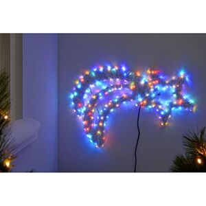 The Seasonal Aisle Animated Shooting Star LED Lighted Display Green;Red;Purple 90cm H X 28cm W X 2cm D The Seasonal Aisle Animated Shooting Star LED Lighted Display Green;Red;Purple 90cm H X 28cm W X 2cm D