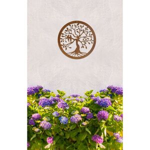 Marlow Home Co. Tree Wall Décor Brown/White 49.5cm H x 49.5cm W x 0.12cm D Marlow Home Co. Tree Wall Décor Brown/White 49.5cm H x 49.5cm W x 0.12cm D