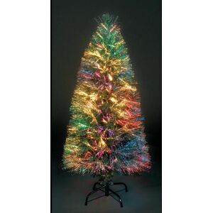 The Seasonal Aisle 5ft Green Fir Artificial Christmas Tree with LED Multi-Coloured Lights with Metal Base 5 ft The Seasonal Aisle 5ft Green Fir Artificial Christmas Tree with LED Multi-Coloured Lights with Metal Base 5 ft