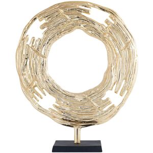 Fairmont Park Abentego Metal Sculpture Gold 46.5cm H x 38cm W x 13.7cm D Fairmont Park Abentego Metal Sculpture Gold 46.5cm H x 38cm W x 13.7cm D
