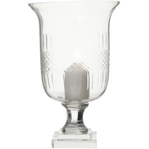Rosdorf Park Glass Tabletop Hurricane Clear 29cm H x 18cm W x 18cm D Rosdorf Park Glass Tabletop Hurricane Clear 29cm H x 18cm W x 18cm D