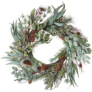 The Seasonal Aisle 70 Wreath Brown;Green 70cm H X 70cm W X 18cm D The Seasonal Aisle 70 Wreath Brown;Green 70cm H X 70cm W X 18cm D