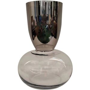 Metro Coriddi Glass Table Vase Silver 36cm H x 25.5cm W x 25.5cm D Metro Coriddi Glass Table Vase Silver 36cm H x 25.5cm W x 25.5cm D