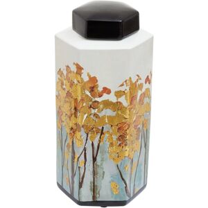 Rosdorf Park Watford Yellow/Blue/Black 39Cm Ceramic Jar Blue;Black;Yellow 39cm H X 18cm W X 18cm D Rosdorf Park Watford Yellow/Blue/Black 39Cm Ceramic Jar Blue;Black;Yellow 39cm H X 18cm W X 18cm D