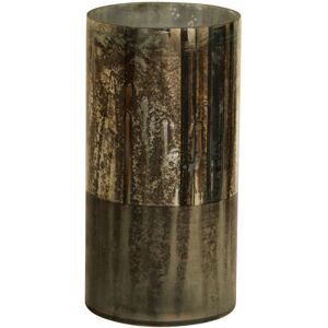 Mercury Helene Black Small Vase Black 30cm H x 16cm W x 16cm D Mercury Helene Black Small Vase Black 30cm H x 16cm W x 16cm D