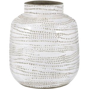 House of Hampton Wray White/Grey 20Cm Stoneware Table Vase White;Grey 20cm H X 17.5cm W X 17.5cm D House of Hampton Wray White/Grey 20Cm Stoneware Table Vase White;Grey 20cm H X 17.5cm W X 17.5cm D